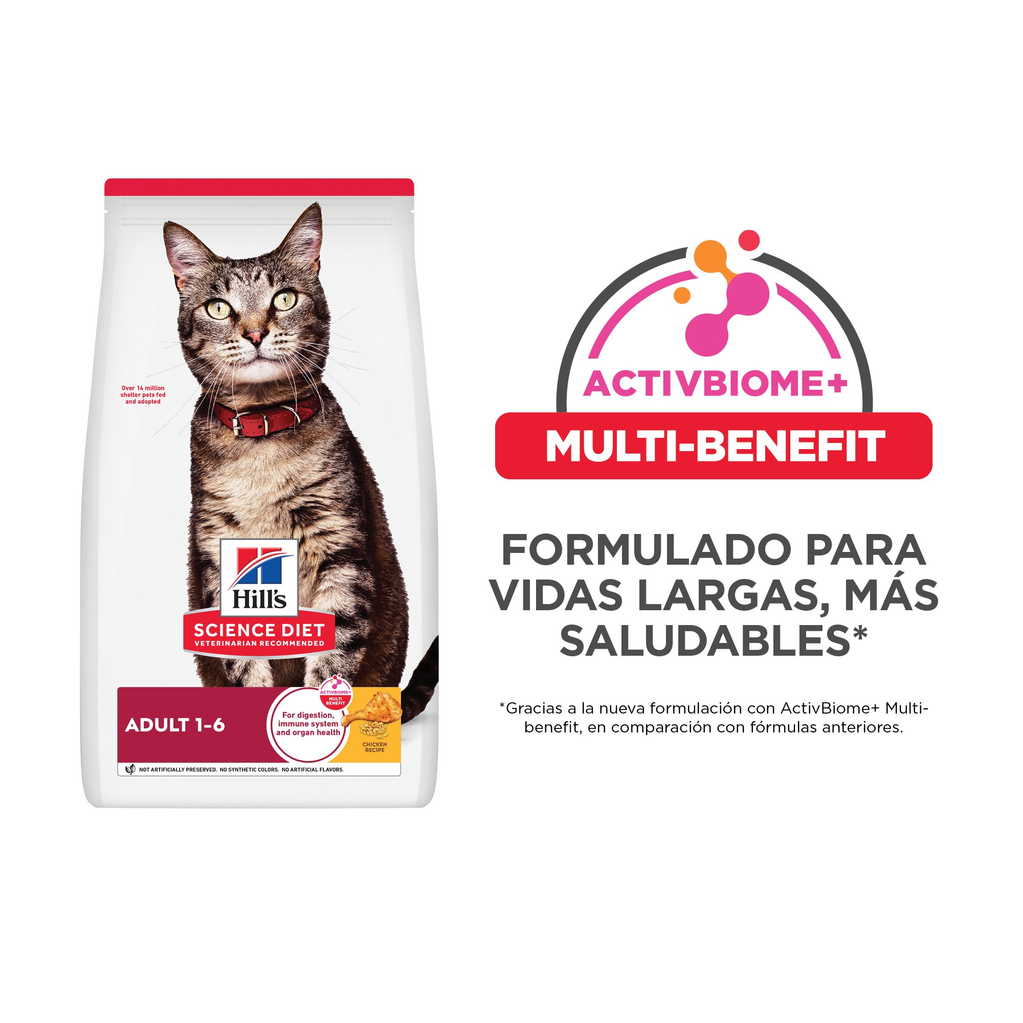 Hill's Science Diet Adult Alimento para gato adulto sabor pollo 7.3Kg