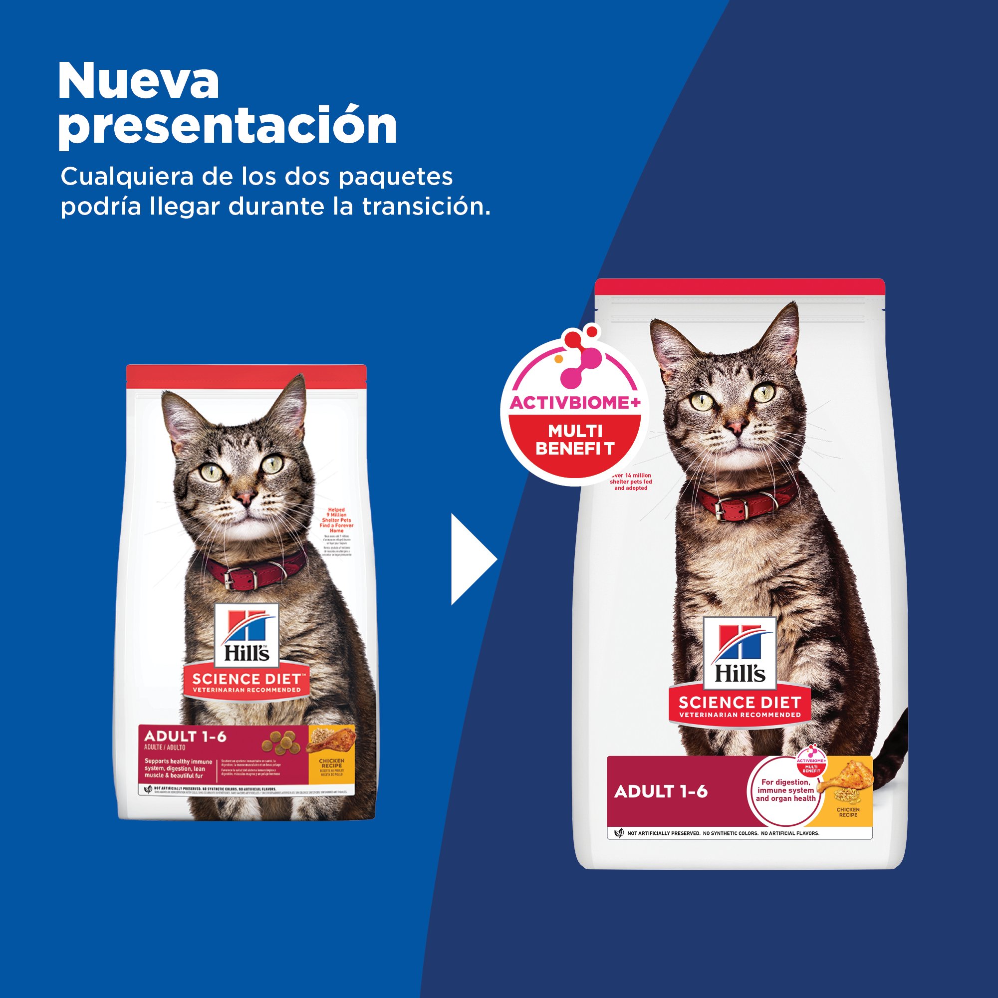 Hill's Science Diet Adult Alimento para gato adulto sabor pollo 7.3Kg