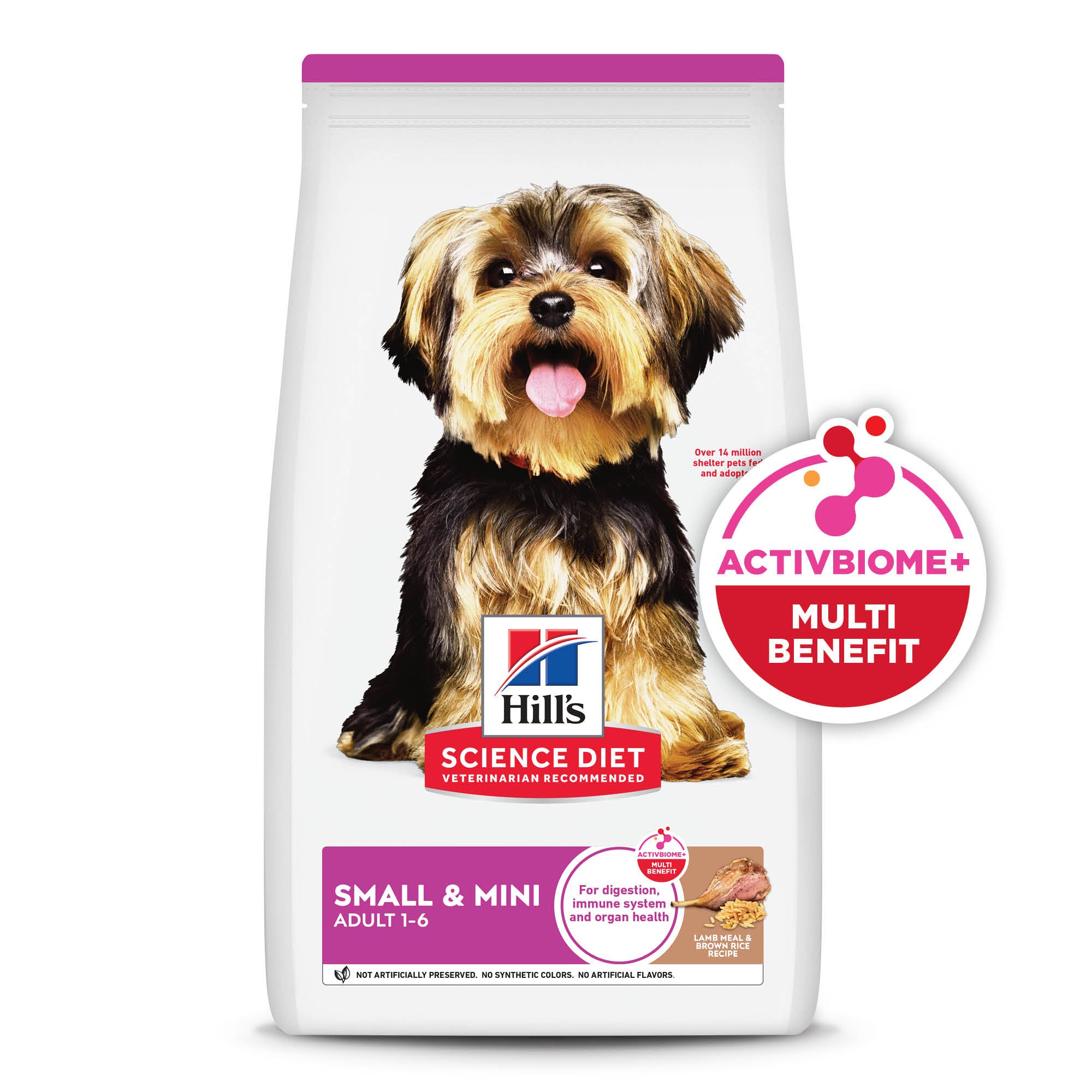 Hill's Science Diet Small&Mini Alimento perro adulto raza pequeña y mini Receta de Cordero 2Kg