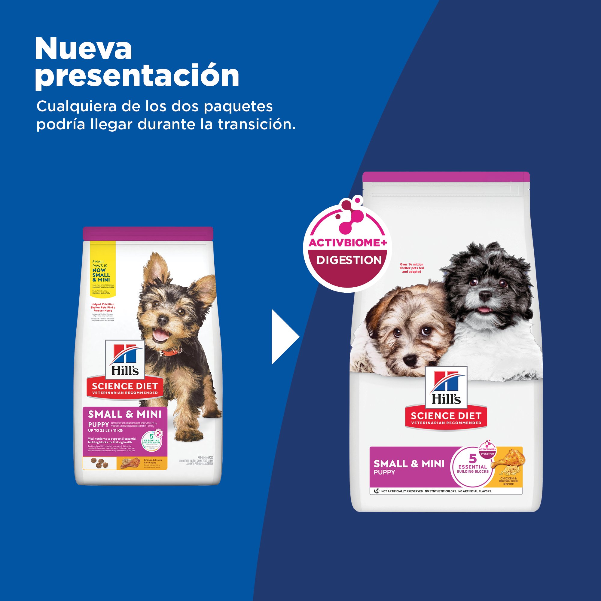 Hill's Science Diet Small&Mini Alimento para perro cachorro raza pequeña 2Kg