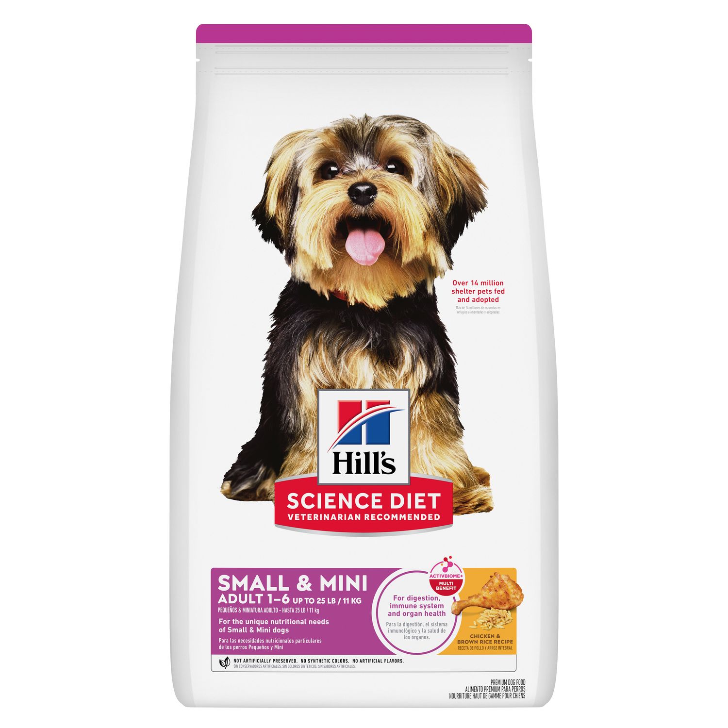 Hill's Science Diet Small&Mini Alimento perro adulto raza pequeña y mini Receta de Pollo2Kg