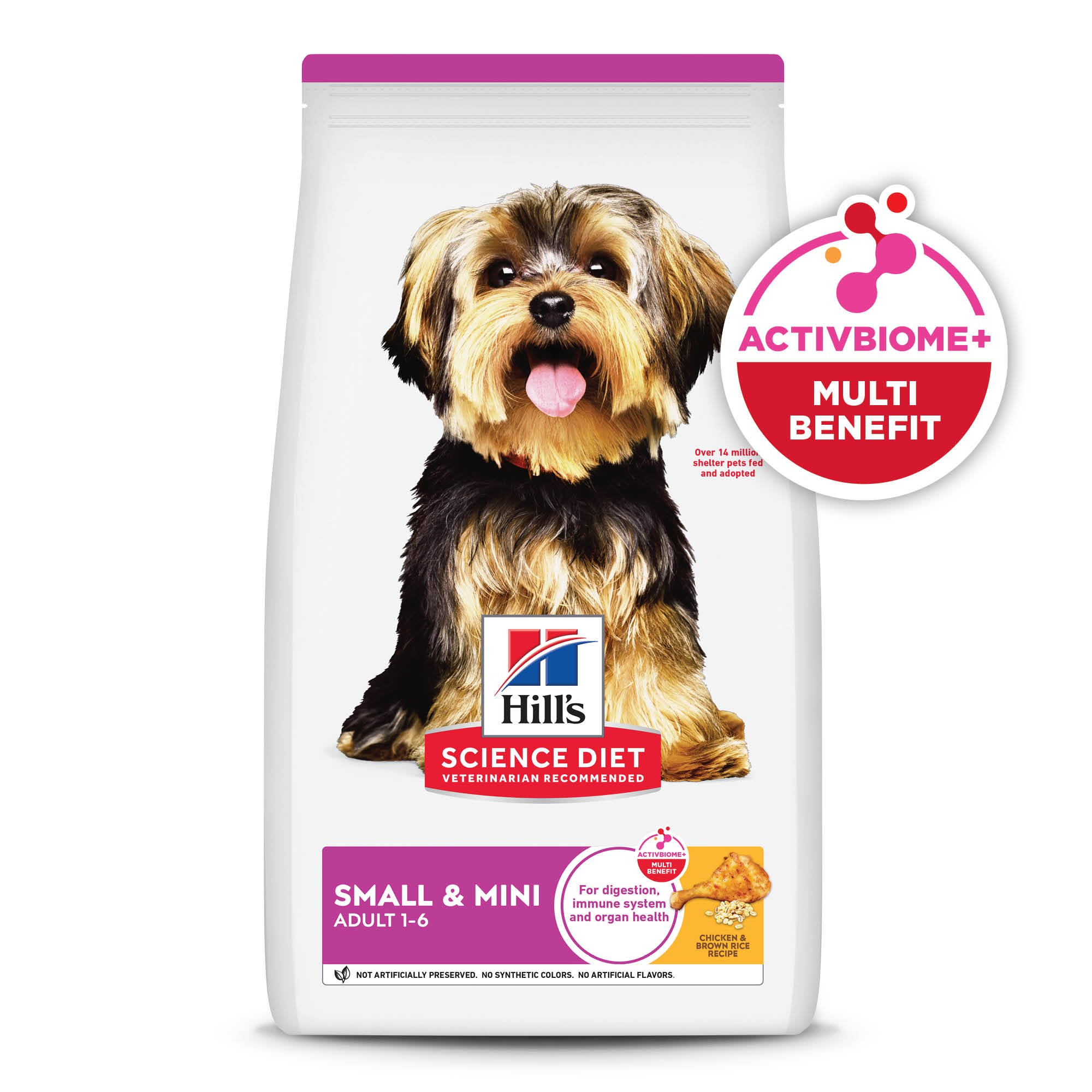 Hill's Science Diet Small&Mini Alimento perro adulto raza pequeña y mini Receta de Pollo2Kg