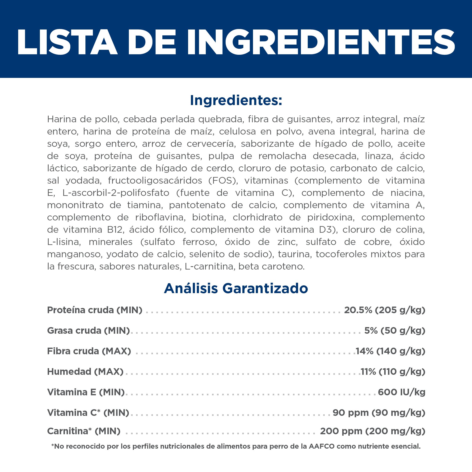 Hill's Science Diet Small&Mini Light Alimento perro adulto bajo en calorías raza pequeña 7Kg