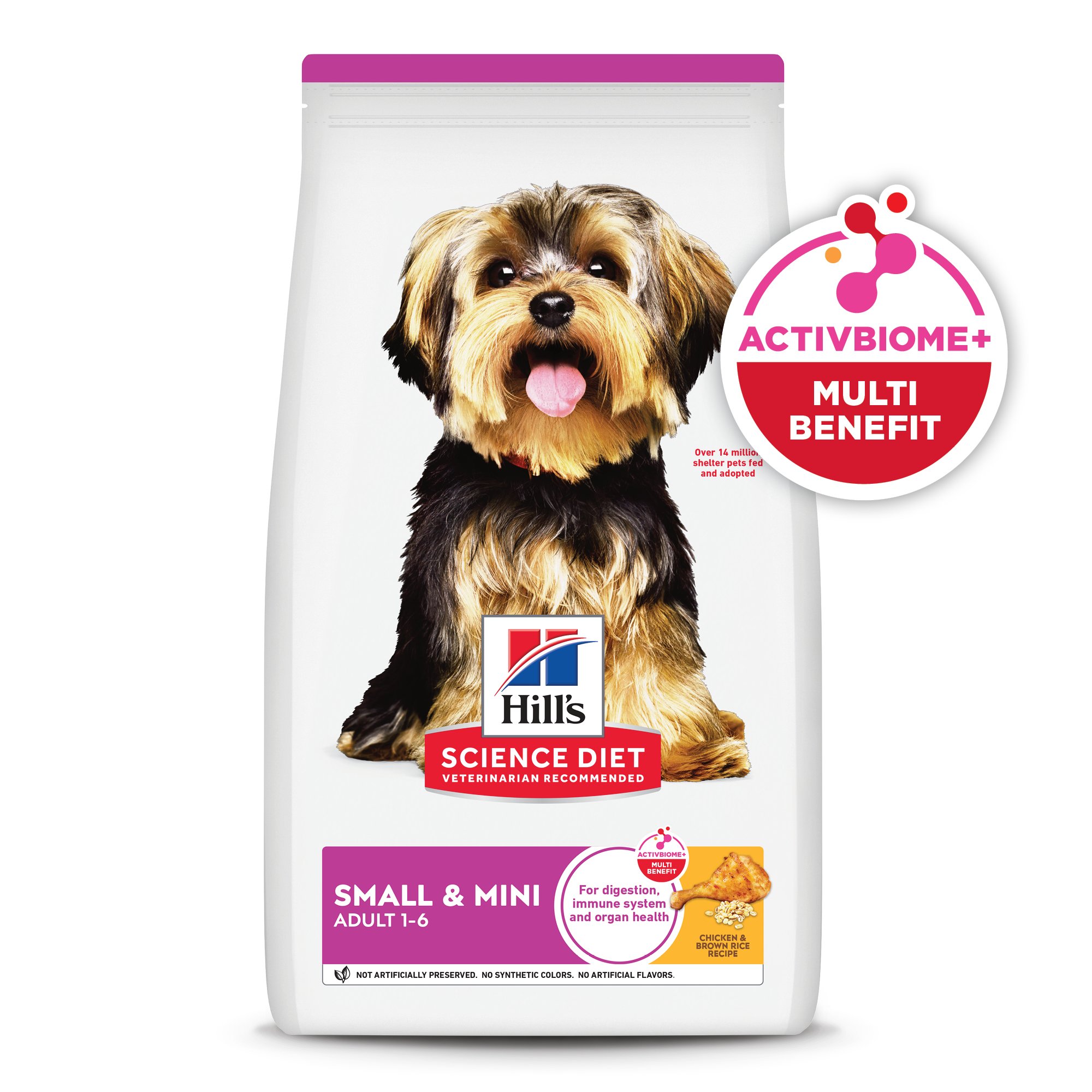 Hill's Science Diet Small&Mini Alimento perro adulto raza pequeña y mini Receta de Pollo 7Kg