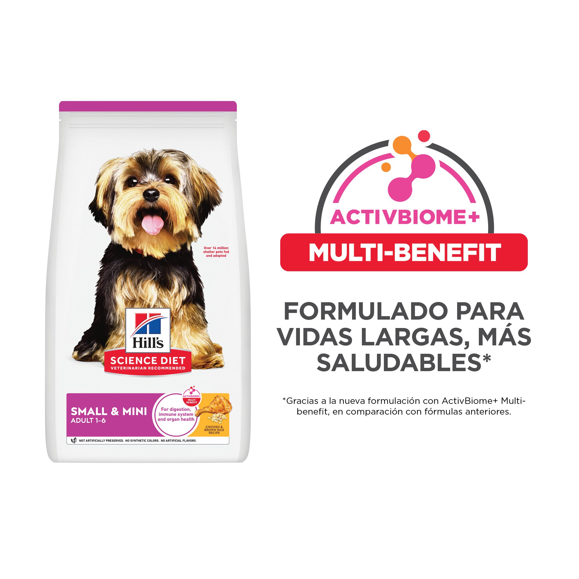Hill's Science Diet Small&Mini Alimento perro adulto raza pequeña y mini Receta de Pollo 7Kg