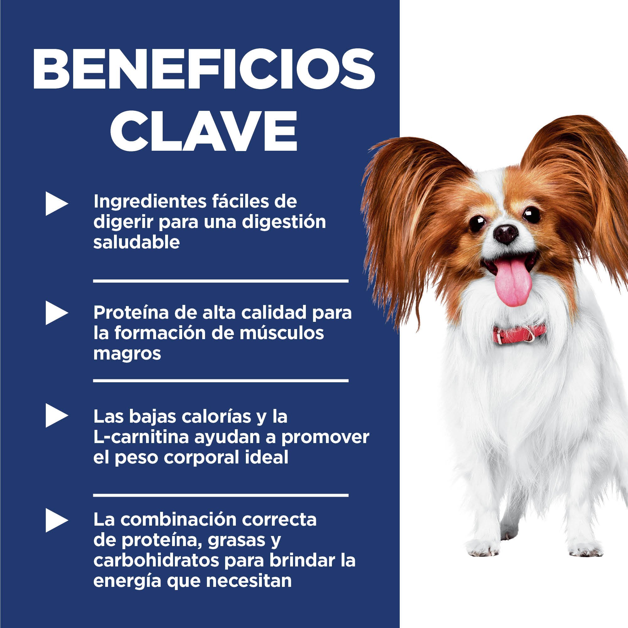 Hill's Science Diet Small&Mini Light Alimento perro adulto bajo en calorías raza pequeña 2Kg