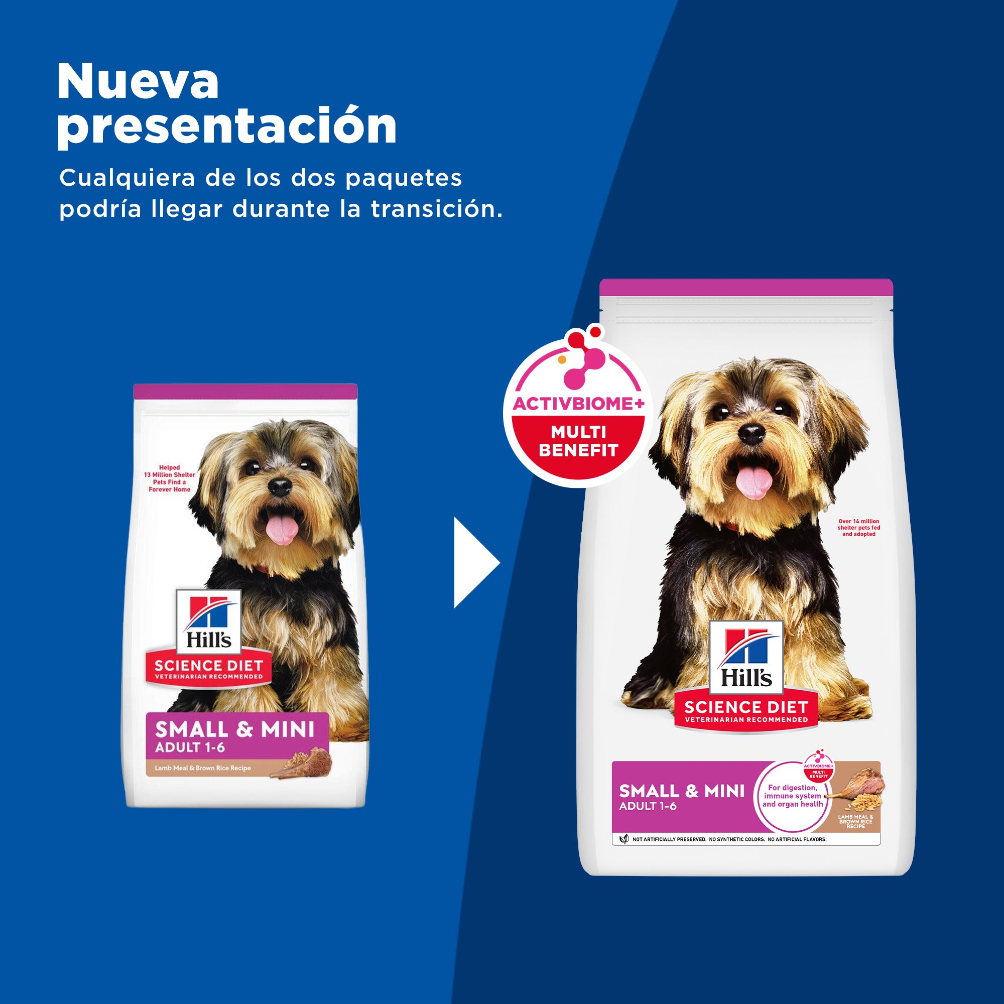 Hill's Science Diet Small&Mini Alimento perro adulto raza pequeña y mini Receta de Cordero 2Kg